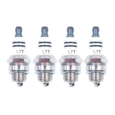 Afbeelding van WANGCL 4 stuks L7T 2 takt bougies voor bosmaaier, kettingzaag, grasmaaier, heggenschaar, reserveaccessoires