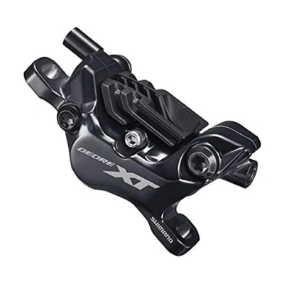 Afbeelding van Shimano Schijfremklauw Xt M8120 Postmount Voor/achter Zwart