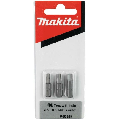 Afbeelding van MAKITA P 53659 schroefbitset TH25/30/40x25mm 3 delig