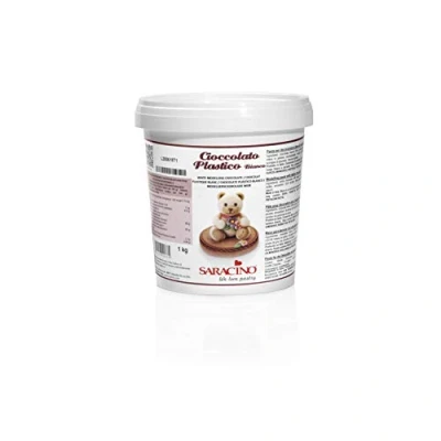 Afbeelding van Saracino Modelleer Chocolade Wit 1kg