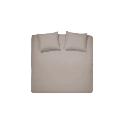 Afbeelding van Dekbedovertrek 1 Persoons 140x200 Cinderella Polykatoen Taupe