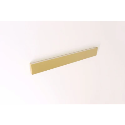 Afbeelding van Wandlamp goud 60cm LED up down