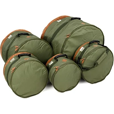 Afbeelding van Tama TDSS52KMG Powerpad Designer Drum set Bag (Moss Green) tas