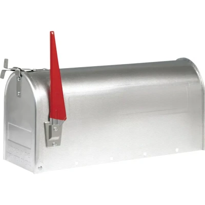 Afbeelding van Burg Wächter 18630 US BOX 892 Alu Brievenbus Aluminium Zilver