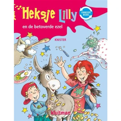 Image de Heksje Lilly en de betoverde ezel ; geeft een monsterfeest