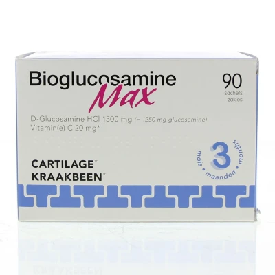 Afbeelding van Trenker Bioglucosamine MAX 1500mg Sachets 90st