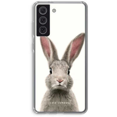 Afbeelding van Case Company® hoesje geschikt voor Samsung Galaxy S21 FE Daisy Soft Cover Telefoonhoesje Bescherming aan alle Kanten en Schermrand