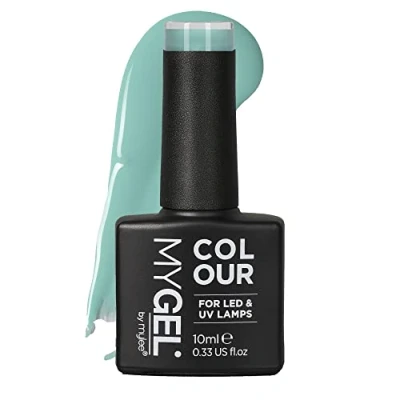 Afbeelding van Mylee Gel Nagellak 10ml [Tiffany] UV/LED Gellak Nail Art Manicure Pedicure, Professioneel &amp; Thuisgebruik [Blue Range] Langdurig en gemakkelijk aan te brengen