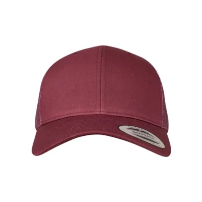 Image de Flexfit Trucker rétro unisexe, marron, taille unique