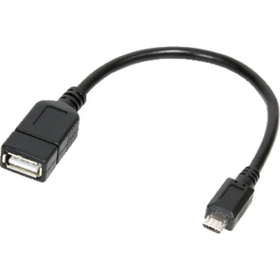 Afbeelding van Logilink USB 2.0 A Female naar Micro Male 0.2 m