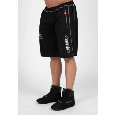 Afbeelding van Gorilla Wear Marlow Mesh Shorts Trainingsbroek Zwart/Grijs 2XL/3XL