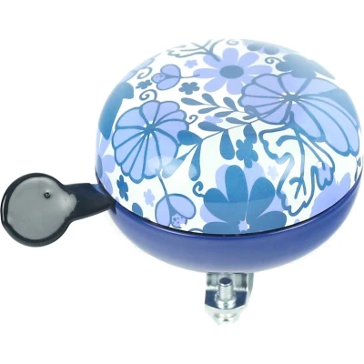 Afbeelding van Widek Fietsbel Bloemen 80 Mm Delfts Blauw
