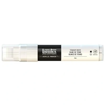 Afbeelding van Liquitex Marker, brede punt, titanium wit