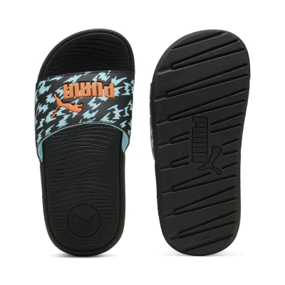 Afbeelding van Puma COOL CAT 2.0 Poised RACE Badslippers voor kinderen, Maat: 32, Black orange Kunststof