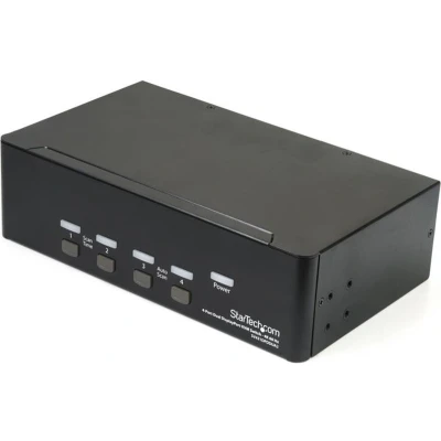 Afbeelding van StarTech.com SV431DPDDUA2 KVM switch Rack montage Zwart