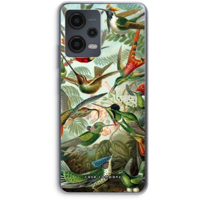 Afbeelding van Case Company® hoesje geschikt voor Xiaomi Redmi Note 12 Haeckel Trochilidae Soft Cover Telefoonhoesje Bescherming aan alle Kanten en Schermrand