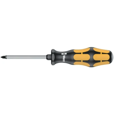 Afbeelding van Wera schroevendraaier met zeskantschacht en slagkop phillips ph1 x 80mm