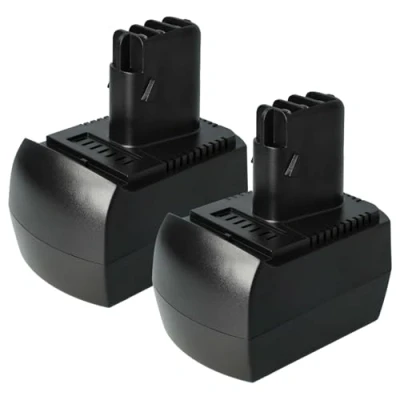Afbeelding van vhbw 2 x NiMH accu 1500 mAh (12 V) voor elektrisch gereedschap, Metabo BS 12 SP, BSZ 12, puls, Premium, BZ SSP ULA9.6 18