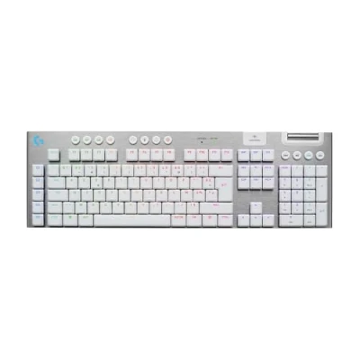 Afbeelding van Logitech G915 X Lightspeed Draadloos Gaming Toetsenbord Tactile Qwerty Wit
