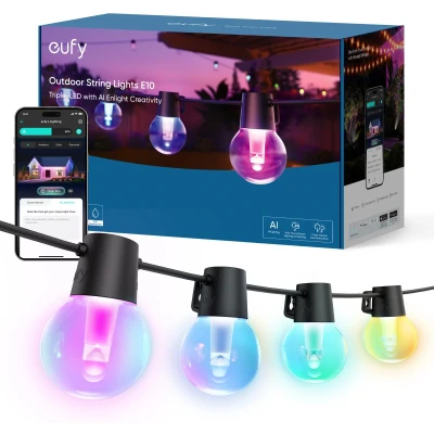 Afbeelding van Eufy Outdoor String Lights E10