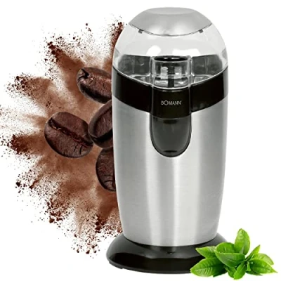 Afbeelding van Bomann KSW 445 CB koffiemolen, 120 W, grijs/zwart
