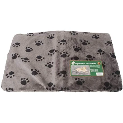 Afbeelding van Kussen voor draadkooi grijs/paw 89x54 cm anti slip Gebr. de Boon