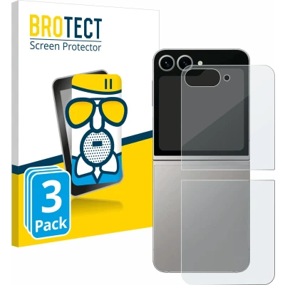 Afbeelding van BROTECT Screenprotector voor Samsung Galaxy Z Flip6 (Achterkant) Folie Beschermfolie Beschermglas matte (3 Stuks)
