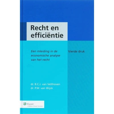 Afbeelding van Recht en efficientie