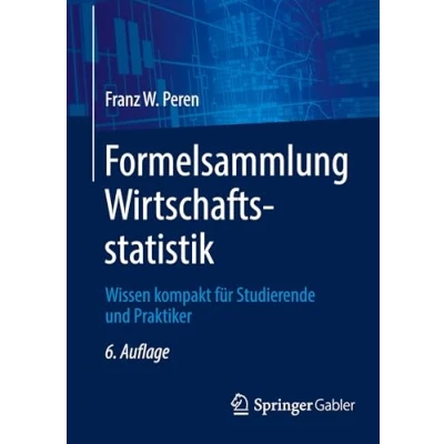 Afbeelding van Formelsammlung Wirtschaftsstatistik