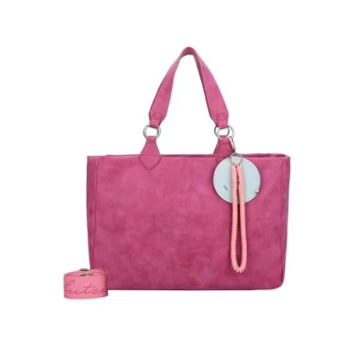 Afbeelding van Fritzi aus Preußen IZZY Vintage 42 CM Handtas, Dames, Maat: One Size, True berry