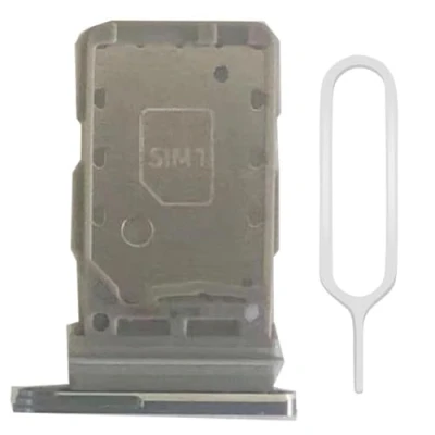Afbeelding van MMOBIEL Dual Sim Kaart Houder voor Samsung Galaxy S21 5G / Wit