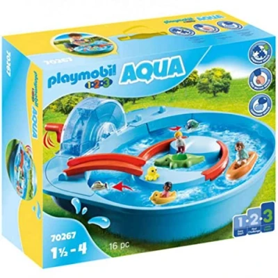 Afbeelding van PLAYMOBIL 1.2.3. Aqua Vrolijke waterbaan 70267