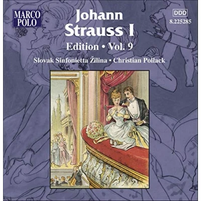 Afbeelding van Slovak Sinfonietta Zilina, Christian Pollack Strauss I: Edition Vol. 9 (CD)