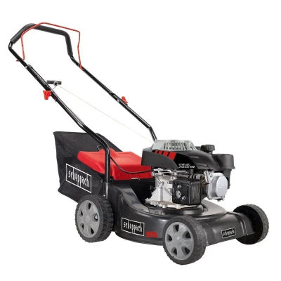 Afbeelding van Scheppach MP132 40 Benzine Grasmaaier 3,4pk / 4 takt motor Maaibreedte 40cm Instelbare Maaihoogte 35L Opvangbak
