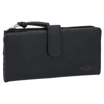 Afbeelding van Gusti Leder VIDA Portemonnee, Dames, Maat: One Size, Black
