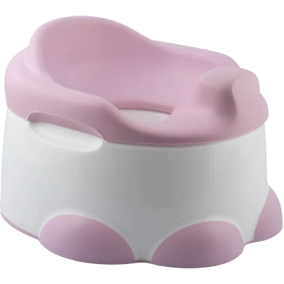 Afbeelding van Bumbo Step &#039;n Potty Roze Toilet Trainer Opstapje Bril Zitje 3 in 1 WC Potje Plaspotje Urinepotje Zindelijkheids Training voor Jongens/Meisjes Urinoirs Kind/Peuter van 2 tot 7 jaar Verkleiner