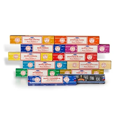 Afbeelding van Wierookstokjes Satya Ayurveda (12 pakjes)