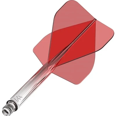 Afbeelding van Mission Force 90 Gradient Transparent Red NO2 Dart Flights