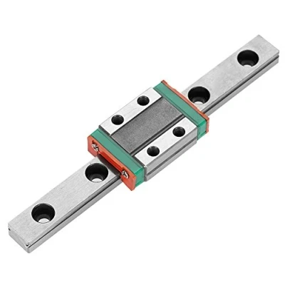 Afbeelding van LML9B 9 mm miniatuur lineaire geleiderail breedte met lineair railglijblok (100 mm)