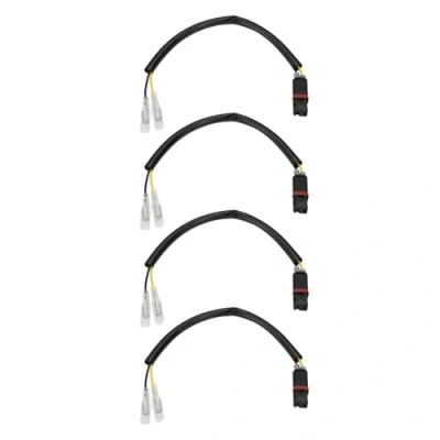 Afbeelding van Be In Your Mind 4 stuks motorknipperlichtkabeladapter 21 cm compatibel met BMW S1000 XR R1200 RS G310 R F 750 2017 2020