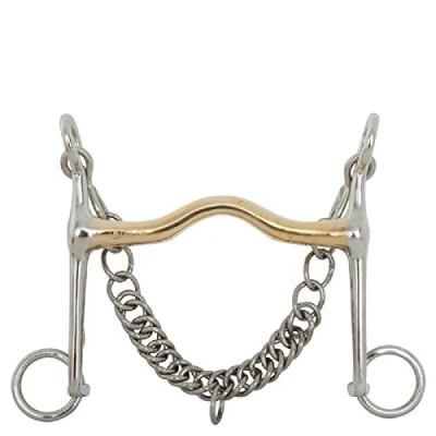 Afbeelding van BR Dressuurstang Soft Contact Laag Scharen 140mm 14mm 13.5cm