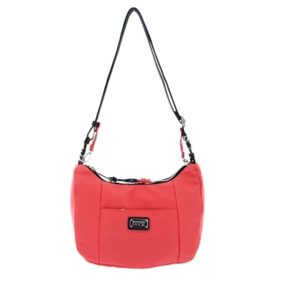 Afbeelding van MANDARINA DUCK Schoudertas Style Buckled Pouch Coral Koraalrood
