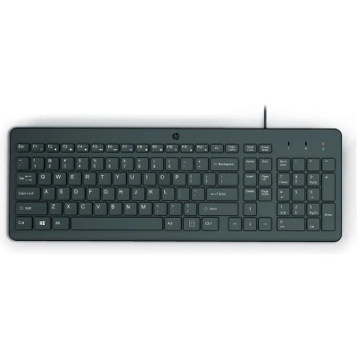 Afbeelding van HP 150 Bedraad toetsenbord Zwart QWERTY