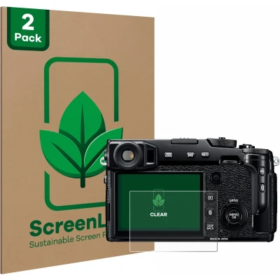 Afbeelding van ScreenLeaf Screenprotector voor Fujifilm X Pro2 Duurzame schermbescherming Folie Beschermfolie transparant (2 Stuks)