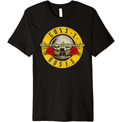 Afbeelding van Guns N&#039; Roses Classic Bullet Logo Dames T shirt 3XL Zwart
