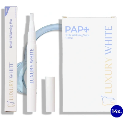 Afbeelding van Luxury White Ultimate Whitening+ Thuis tanden bleken 100% veilig Geen peroxide