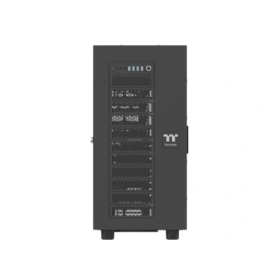 Afbeelding van Thermaltake AX700 Black Full Tower Gaming behuizing Zwart