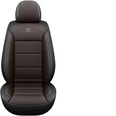 Afbeelding van RWTECH Lot de housses siège voiture universelles pour Skoda Octavia 5E/Octavia Combi Scout 5E/Octavia/Octavia Combi/Octavia Accessoires Noir café