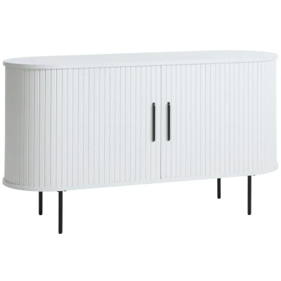 Afbeelding van Hygge Interiors Nola 120 cm Dressoir Wit Eiken