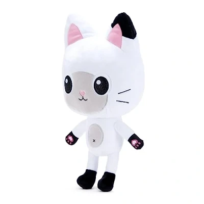 Afbeelding van Famosa Softies Pandy Paws Pluche dier uit de tekenfilmserie Gabby&#039;s Dollhouse, meet 46 cm, zacht, behaaglijk, 100% gerecycled vezelmateriaal, voor jongens en meisjes van alle leeftijden (760022858)